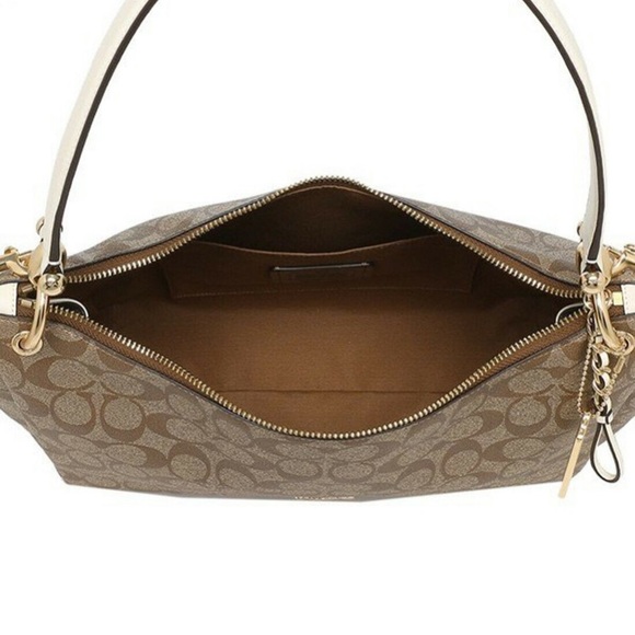 Coach NEW leather “Mia” shoulder bag/satchel - Picture 4 of 13